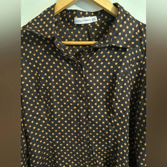 Rae Mini Dress in Ludovica Polka Dot. - Picture 6 of 6